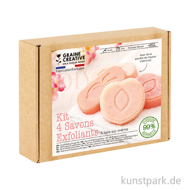Artikelbild 1 des Artikels “DIY Set - Seifengießen, Aprikosen-Peeling “