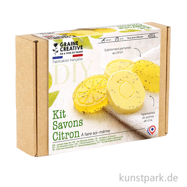 Artikelbild 1 des Artikels “DIY Set - Zitronenseife mit Chia Samen “