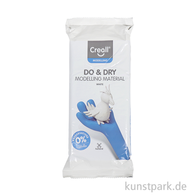 Artikelbild 1 des Artikels “Creall DO+DRY Modelliermasse - Weiß 1000 g“