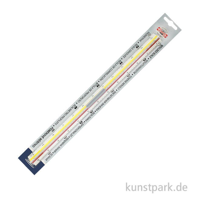 Artikelbild 1 des Artikels “Dreikant Lineal mit 6 Maßstäben “