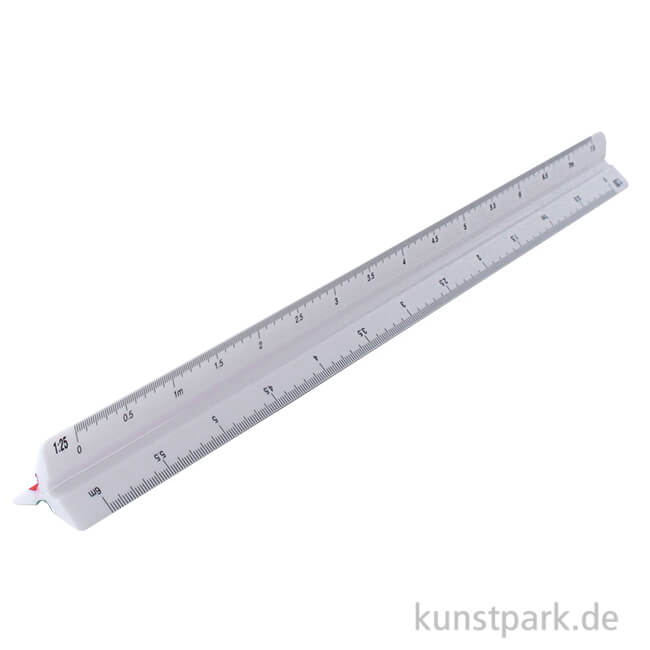 Artikelbild 1 des Artikels “Dreikant-Maßstab Kunststoff Länge 30 cm “