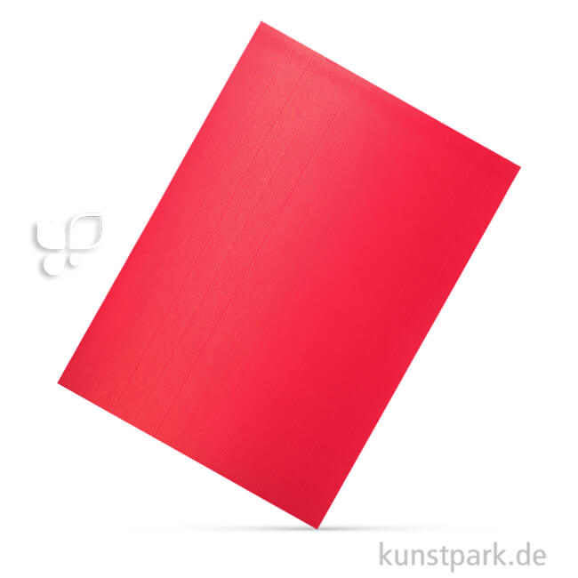 Artikelbild 1 des Artikels “E-Wellpappe, doppelseitig gefärbt 50 x 70 cm | Rot“