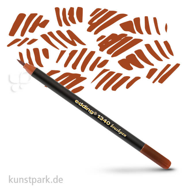 Artikelbild 1 des Artikels “edding 1340 Brushpen einzeln | Braun“