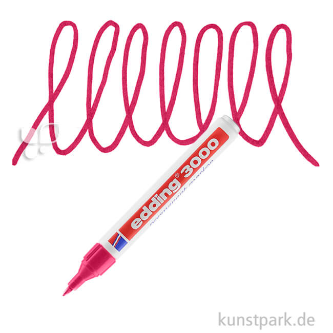 Artikelbild 1 des Artikels “edding 3000 Permanent Marker Einzelfarbe | 019 Karminrot“