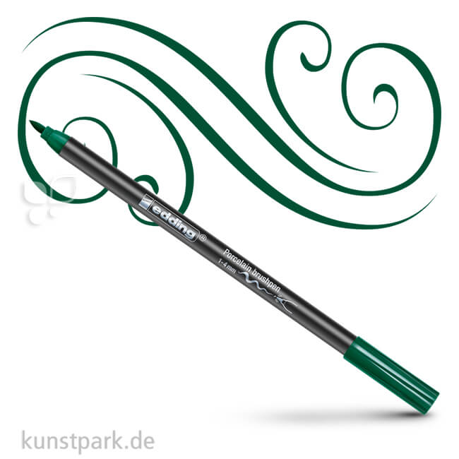 Artikelbild 1 des Artikels “edding 4200 Porcelain Brushpen Einzelstift | Grün“
