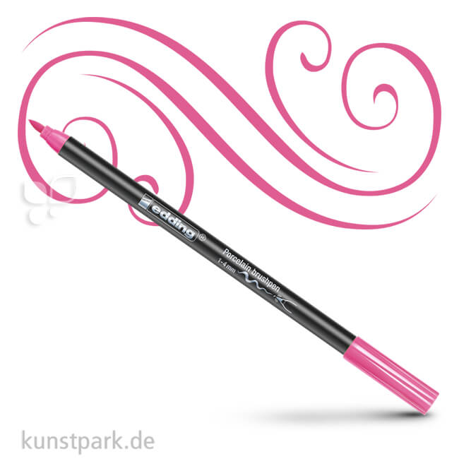 Artikelbild 1 des Artikels “edding 4200 Porcelain Brushpen Einzelstift | Rosa“