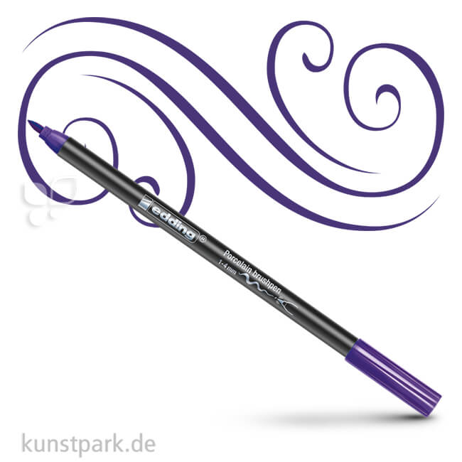 Artikelbild 1 des Artikels “edding 4200 Porcelain Brushpen Einzelstift | Violett“