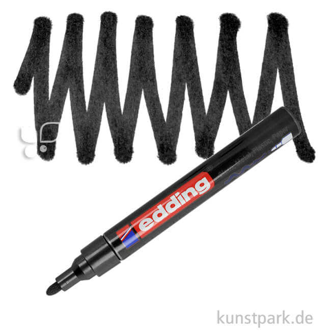 Artikelbild 1 des Artikels “edding 750 Lack Paint Marker Einzelfarbe | 001 Schwarz“