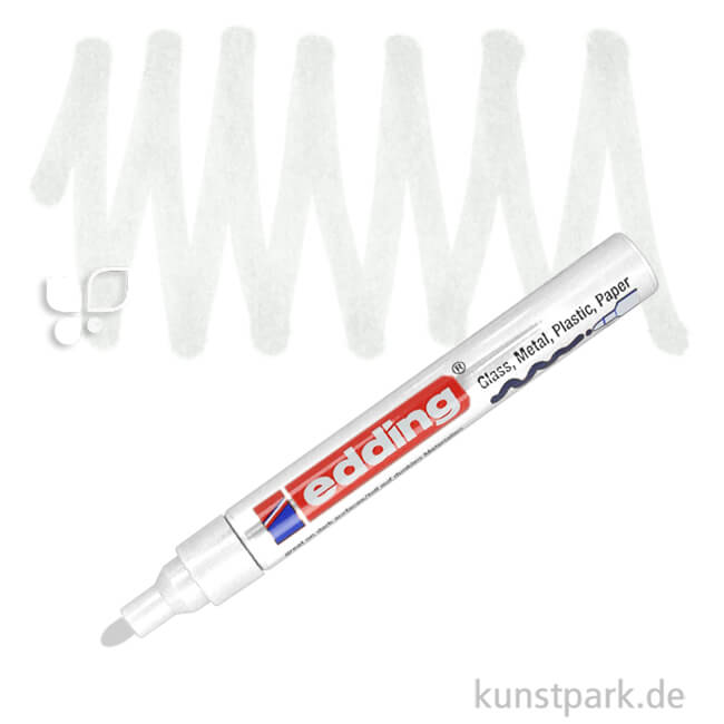 Artikelbild 1 des Artikels “edding 750 Lack Paint Marker Einzelfarbe | 049 Weiß“