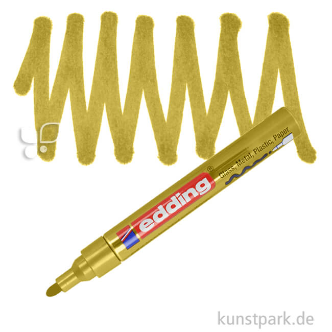Artikelbild 1 des Artikels “edding 750 Lack Paint Marker Einzelfarbe | 053 Gold“