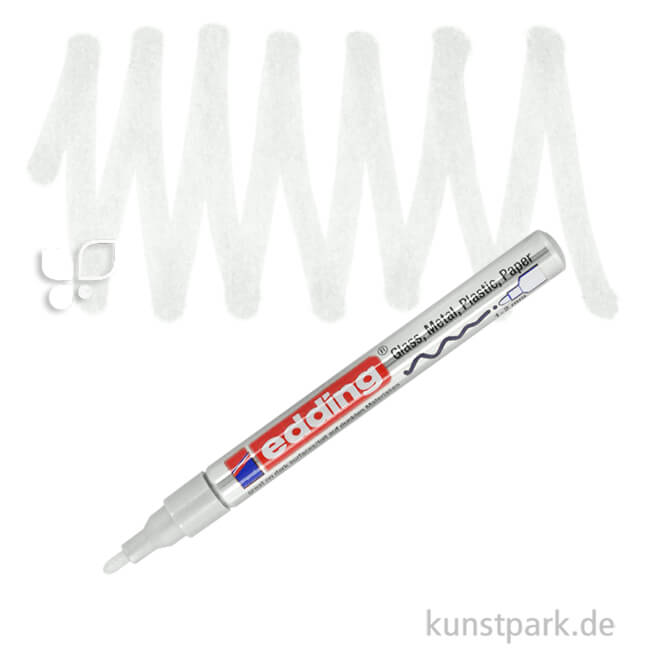 Artikelbild 1 des Artikels “edding 751 Lack Marker Einzelfarbe | 049 Weiß“