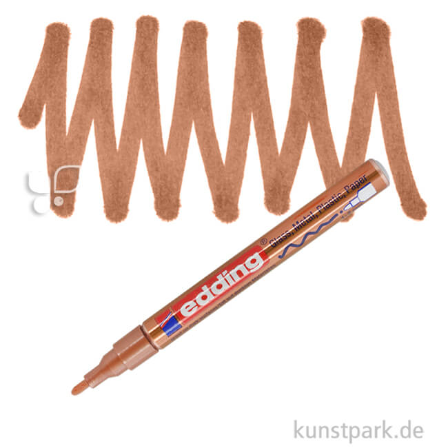 Artikelbild 1 des Artikels “edding 751 Lack Marker Einzelfarbe | 055 Kupfer“