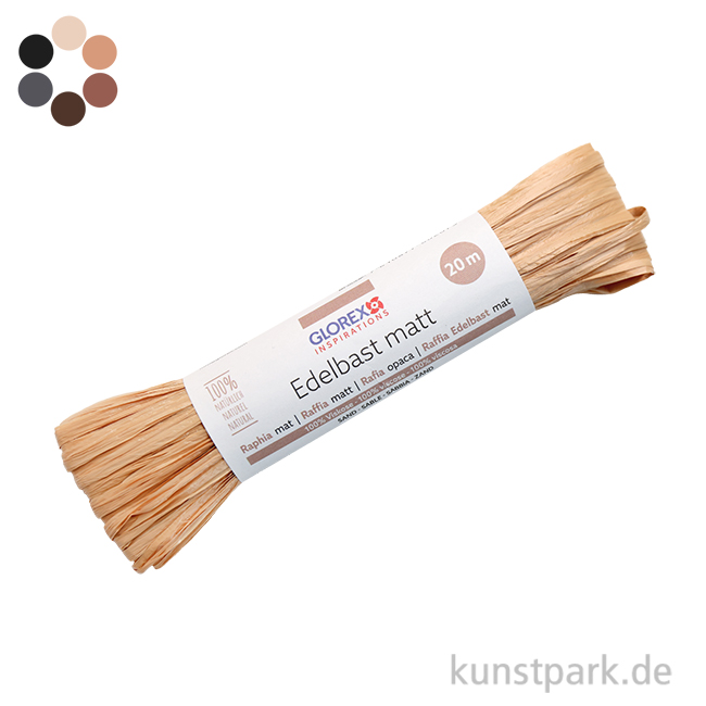 Artikelbild 1 des Artikels “Edelbast matt, 20 Meter “