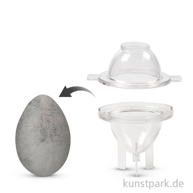 Artikelbild 1 des Artikels “Gießform - Ei, Größe 65 x 47 mm “