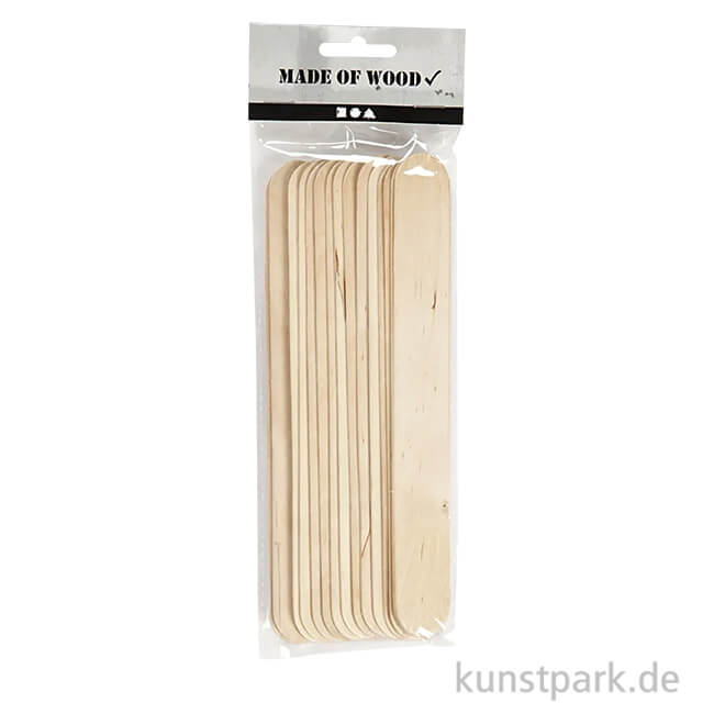 Artikelbild 1 des Artikels “Eisstiele - Holzstäbchen zum Basteln, 20 cm, 15 Stück “