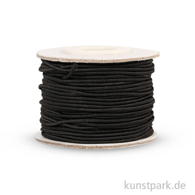 Artikelbild 1 des Artikels “Elastisches Gummiband - Dicke 1 mm, 25 m Schwarz“