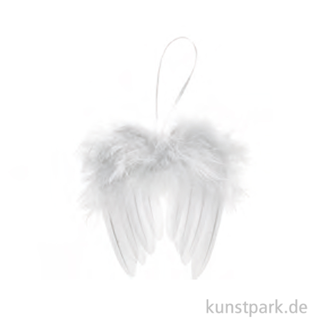 Artikelbild 1 des Artikels “Engelsflügel zum Aufhängen, Weiß, 11 x 13 cm “