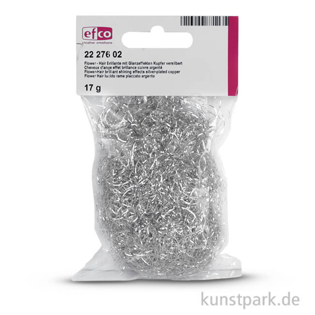 Artikelbild 1 des Artikels “Engelshaar Flower-Hair mit Glanzeffekt 17g Kupfer versilbert“