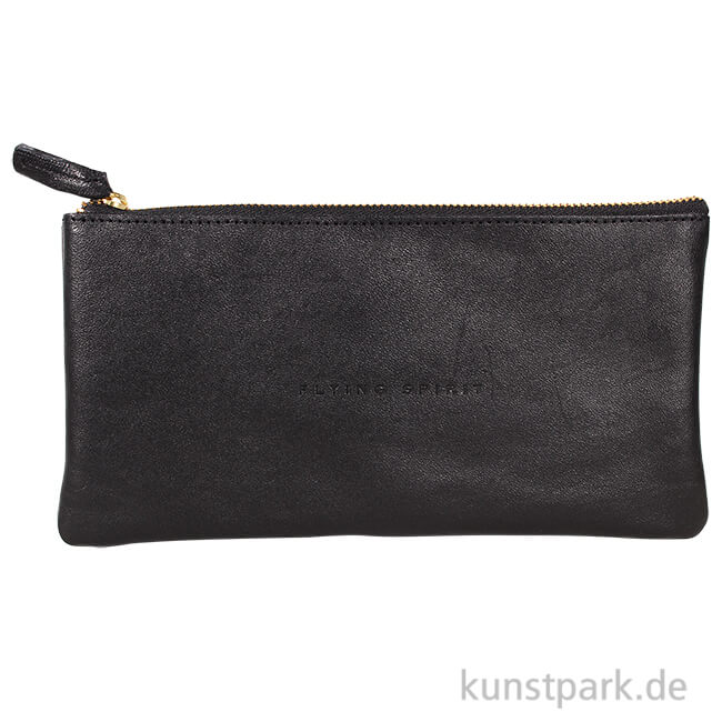 Artikelbild 1 des Artikels “Etui im Retrostyle aus Leder - Schwarz, Flach “