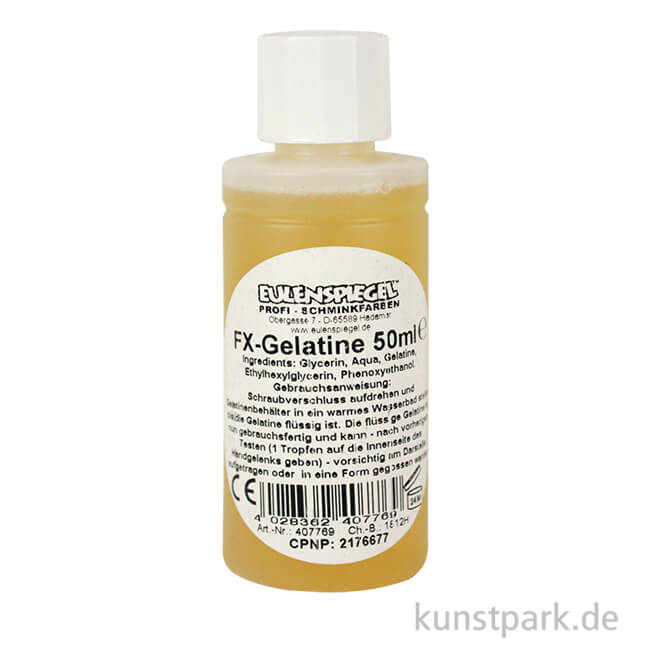 Artikelbild 1 des Artikels “Eulenspiegel FX-Gelantine zur Herstellung von Hauteffekten 50 ml “