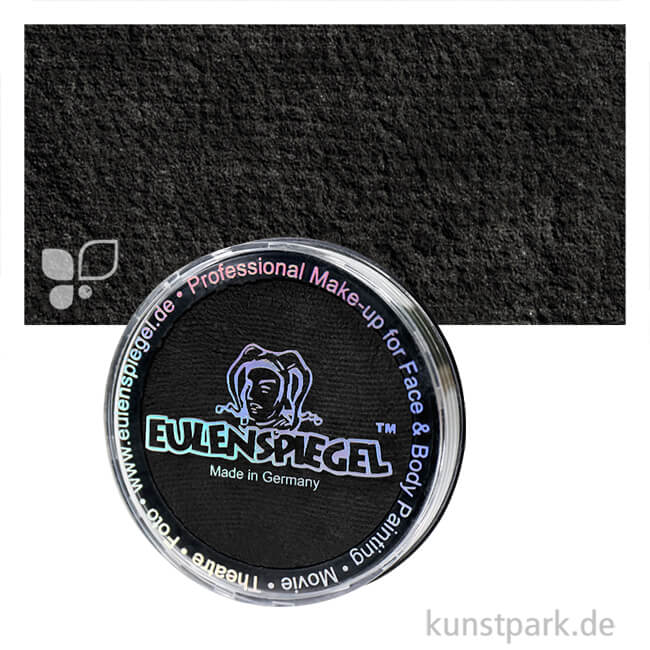 Artikelbild 1 des Artikels “Eulenspiegel Profi-Aqua Körpermalfarbe 20 ml | Perlglanz-Schwarz“
