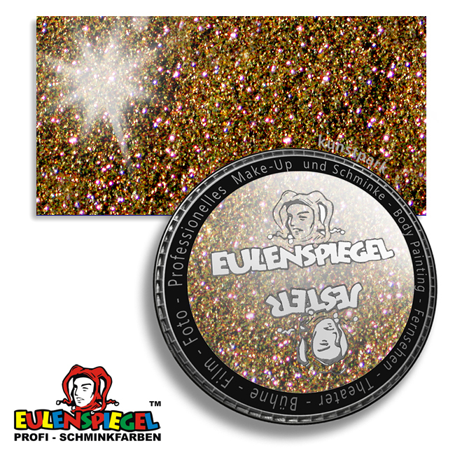 Artikelbild 1 des Artikels “Eulenspiegel Tattoo-Glitzer 6 g Dose | Classic-Gold“