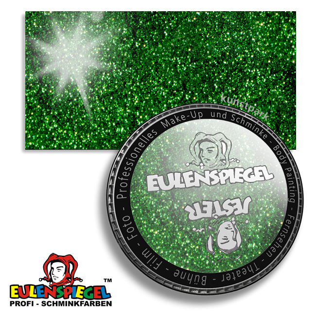 Artikelbild 1 des Artikels “Eulenspiegel Tattoo-Glitzer 6 g Dose | Limette“