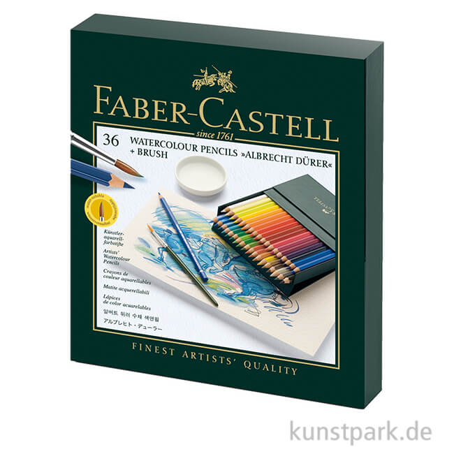 Artikelbild 1 des Artikels “Faber-Castell ALBRECHT DÜRER, 36 Aquarellstifte in Atelierbox “