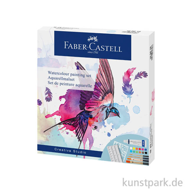 Artikelbild 1 des Artikels “Faber-Castell Aquarell Malset mit Zubehör, 18-teilig “