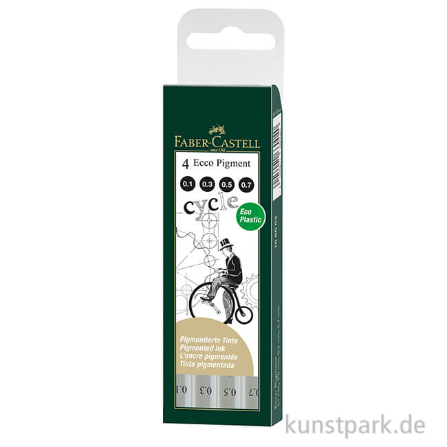 Artikelbild 1 des Artikels “Faber-Castell ECCO Fineliner 4er-Set “