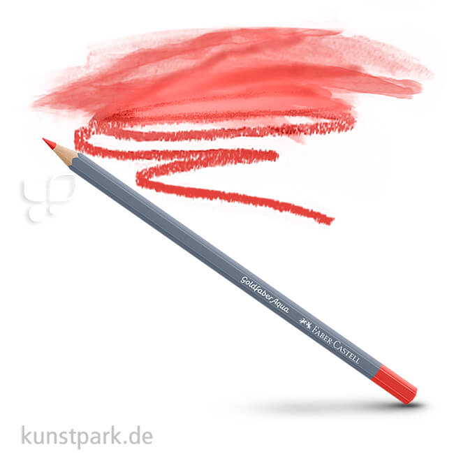 Artikelbild 1 des Artikels “Faber-Castell GOLDFABER Aqua Aquarellstift einzeln Stift | 118 Scharlachrot“