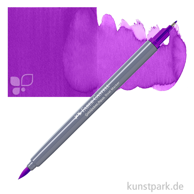 Artikelbild 1 des Artikels “Faber-Castell GOLDFABER Aqua Dual Marker Einzelstift | 284 Purpur“