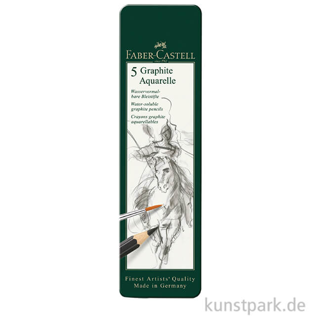 Artikelbild 1 des Artikels “Faber-Castell GRAPHITE AQUARELLE - Set mit 5 Bleistiften “