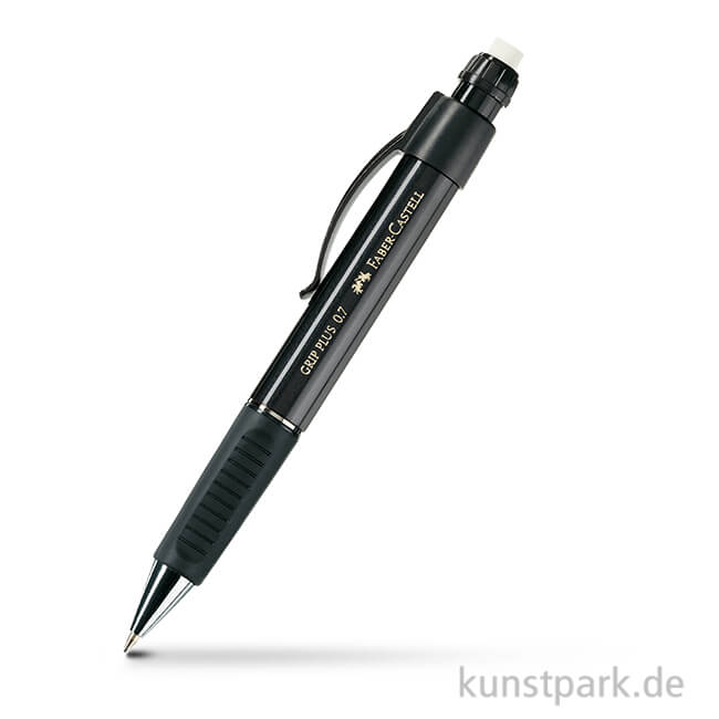 Artikelbild 1 des Artikels “Faber-Castell GRIP PLUS Druckbleistift 0,7 mm Schwarz Metallic“