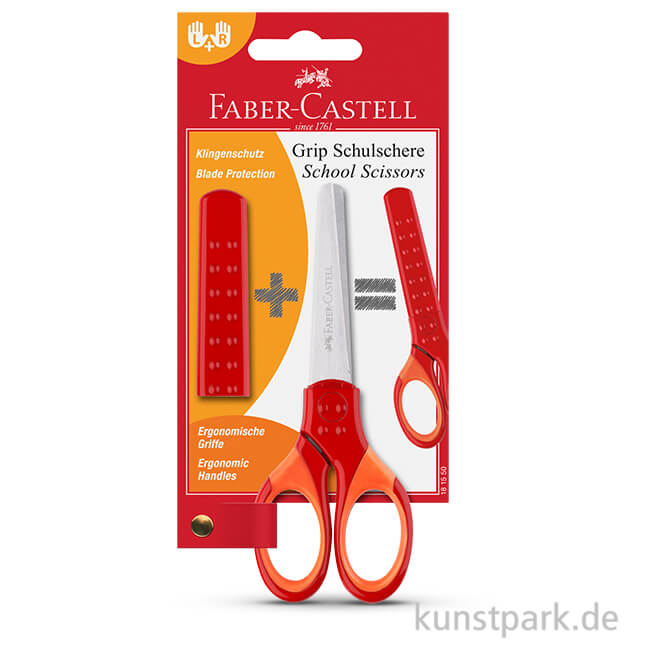Artikelbild 1 des Artikels “Faber-Castell GRIP, Schulschere Rot “