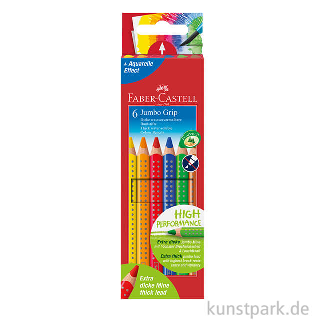 Artikelbild 1 des Artikels “Faber-Castell JUMBO Grip 6er Kartonetui “