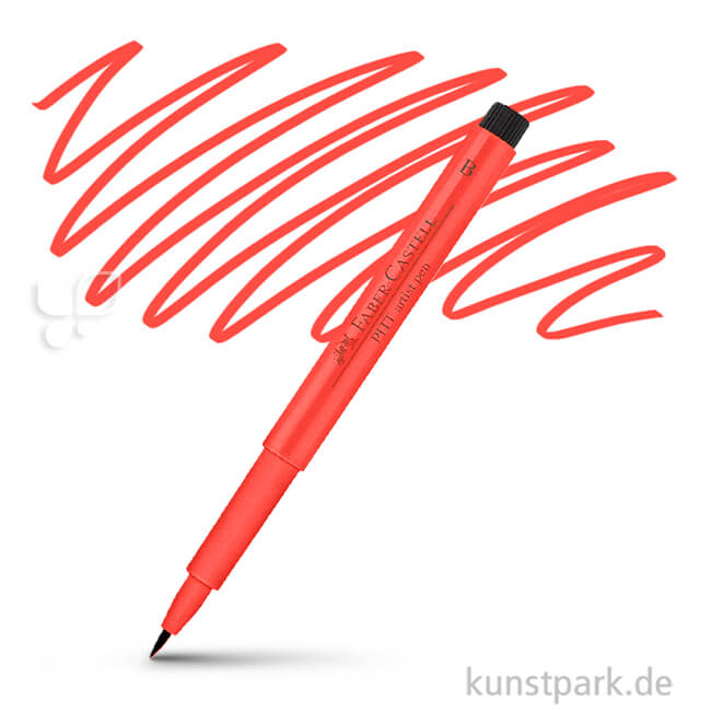 Artikelbild 1 des Artikels “Faber-Castell PITT Artist Pen Brush einzeln Stift | 118 Scharlachrot“