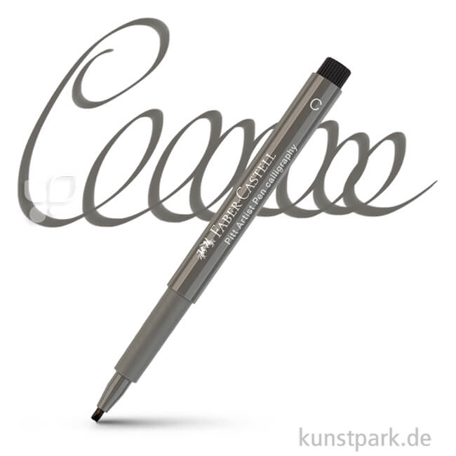 Artikelbild 1 des Artikels “Faber-Castell PITT Artist Pen Calligraphy einzeln Stift | 273 Warmgrau IV“