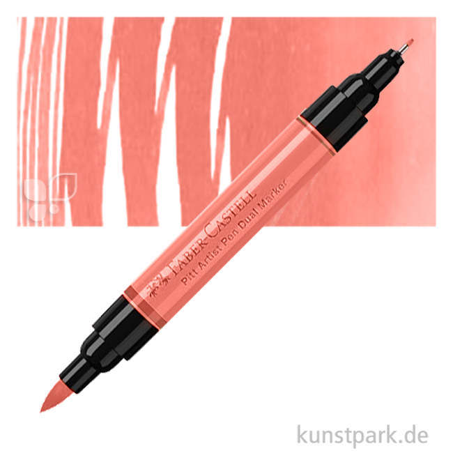 Artikelbild 1 des Artikels “Faber-Castell PITT Artist Pen Dual Marker Einzelstift | 118 Scharlachrot“