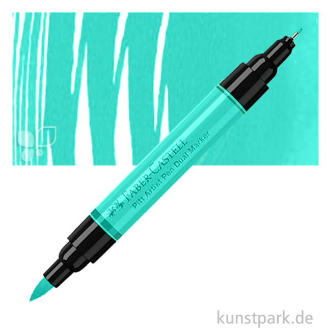Artikelbild 1 des Artikels “Faber-Castell PITT Artist Pen Dual Marker Einzelstift | 161 Phthalogrün“