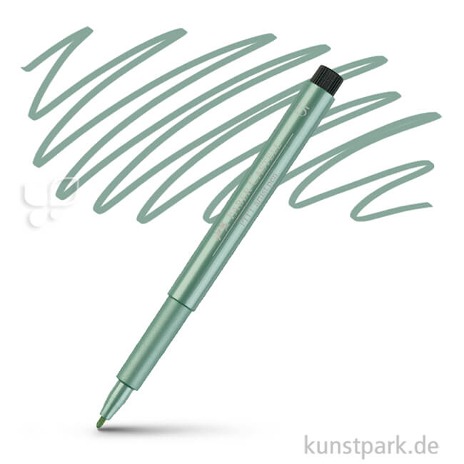 Artikelbild 1 des Artikels “Faber-Castell PITT Artist Pen Metallic einzeln Stift | 294 Grün metallic“