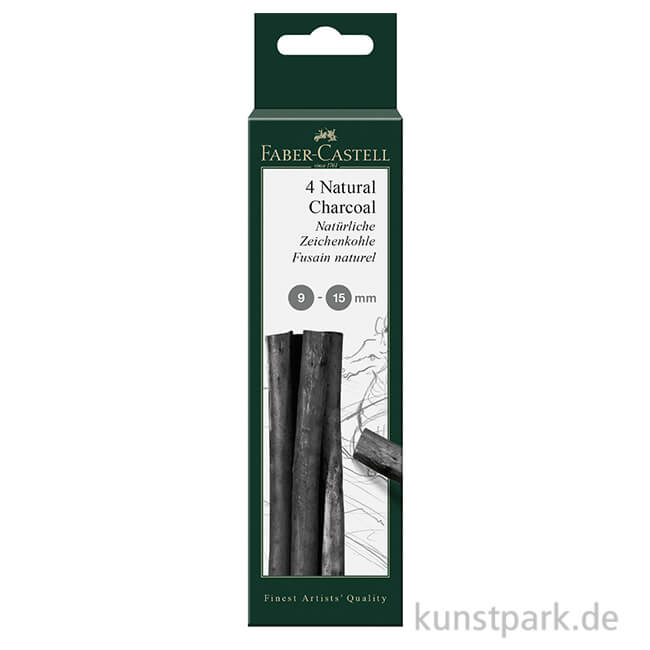 Artikelbild 1 des Artikels “Faber-Castell PITT natürliche Zeichenkohle - Set 9-15 mm“