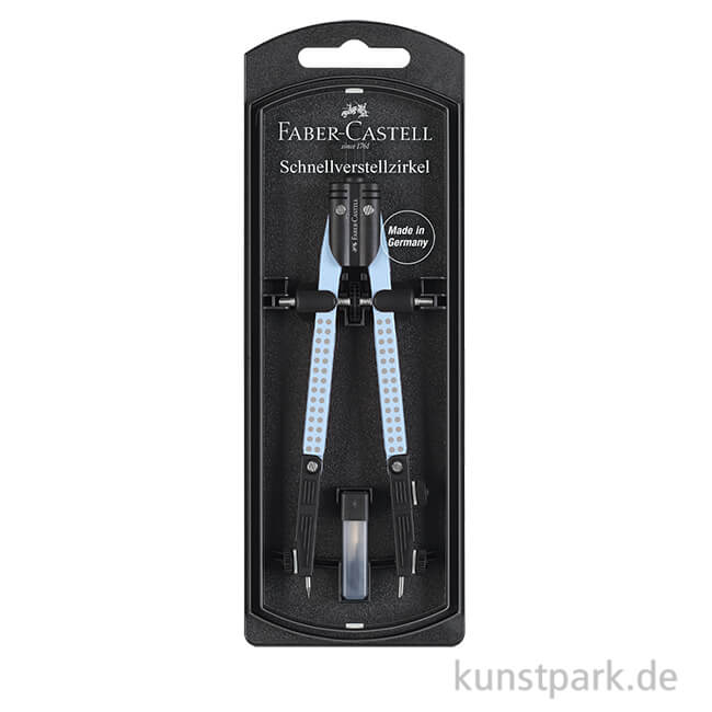 Artikelbild 1 des Artikels “Faber-Castell Schnellverstellzirkel GRIP, Sky Blue “