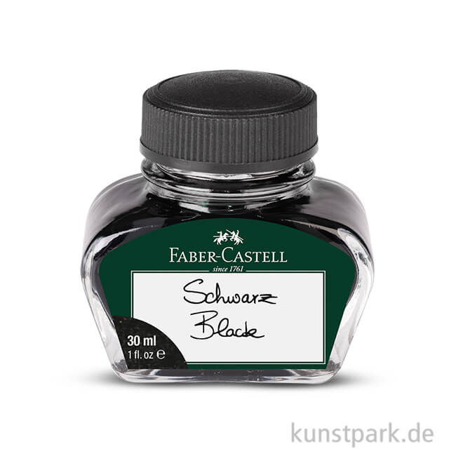 Artikelbild 1 des Artikels “Faber-Castell Tintenglas 30 ml Schwarz“