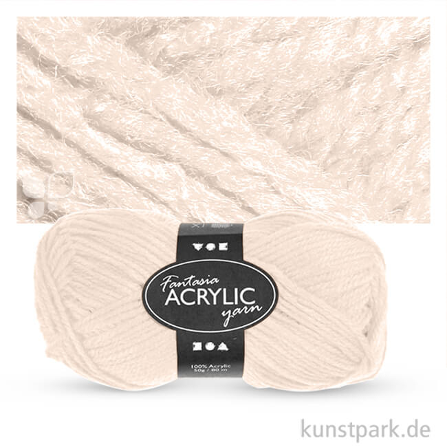 Artikelbild 1 des Artikels “Fantasia Wolle aus 100 % Polyacryl - 50 g 80 m | Pulver“