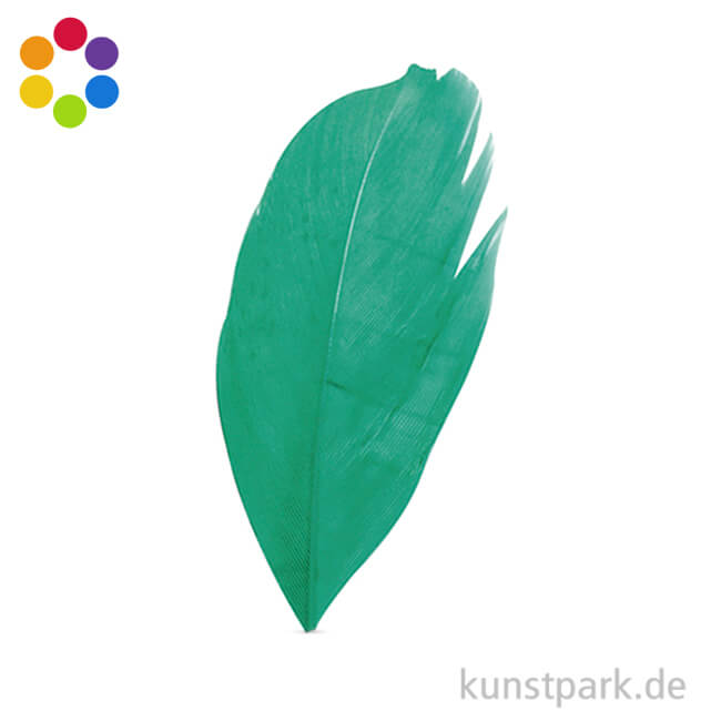 Artikelbild 1 des Artikels “Federn geschnitten, Schmuck 5-6 cm, 36 Stück “