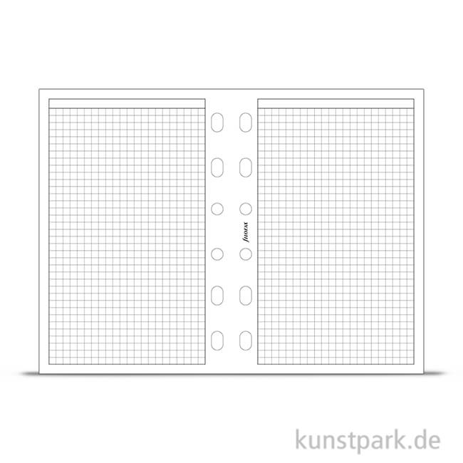 Artikelbild 1 des Artikels “FILOFAX Einlagen - Kariert Weiß, 20 Stück, 70g Pocket“