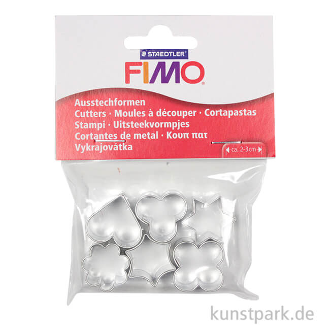 Artikelbild 1 des Artikels “FIMO Ausstechformen aus Metall, 6 Motive sortiert “