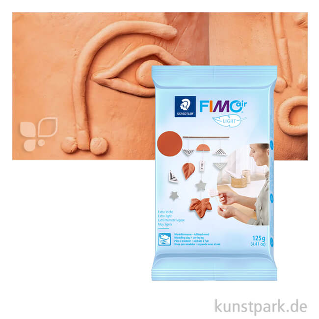 Artikelbild 1 des Artikels “FIMO air light, federleichte Modelliermasse 125 g | Terrakotta“