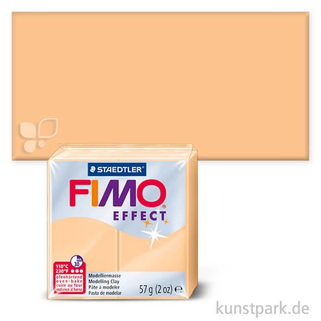 Artikelbild 1 des Artikels “FIMO Pastellfarben Effekt 57 g Einzelfarbe | Pfirsich“